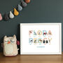 A To Z Of Emotions Personalised Children's Name Print, thumbnail 3 of 12