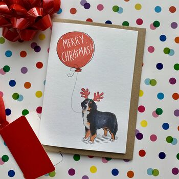 Personalised Dog Breed Christmas Card, 3 of 12