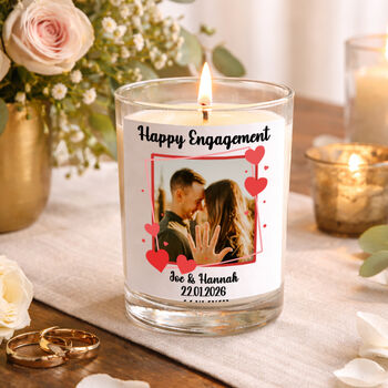 Personalised Photo Candle – Valentine’s Day Gift, 3 of 3