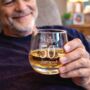 Personalised 50th Birthday Whisky Glass Gift, thumbnail 1 of 3