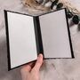 Black And Gold Moon And Stars Vow Books, thumbnail 4 of 5