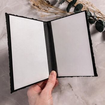 Black And Gold Moon And Stars Vow Books, 4 of 5