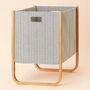 Tweed Collapsible Storage Basket Laundry Hamper, thumbnail 4 of 4