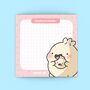 Cute Dumpling Sticky Notes, thumbnail 1 of 6