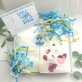 Glowing Mum To Be Spa Gift Box, Pregnancy Care Package, 6 of 9