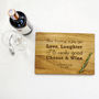 Personalised Love, Loughter Oak Cutting Board, thumbnail 2 of 3