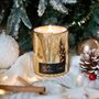 Mulled Wine Winter Candle, Wood Wick And Coconut Wax, thumbnail 1 of 3