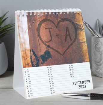 Personalised Couple You And Me Calendar, 4 of 5