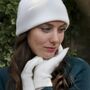 Ladies Wool Scarf, Gloves, Hat Personalised Gift Box Set, thumbnail 4 of 8