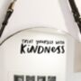'Treat Yourself With Kindness' Vinyl Mirror Decal, thumbnail 1 of 2
