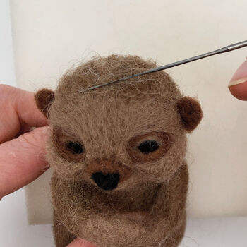 Needle Felting Kit Baby Sloth, 7 of 10