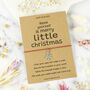 A Merry Little Christmas Tree Charm Wish Bracelet And Card, thumbnail 1 of 5