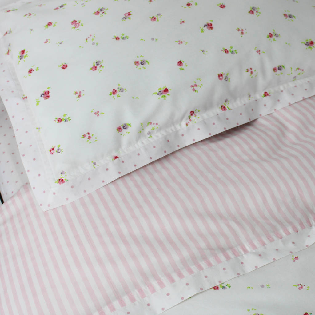 floral cot bed duvet cover