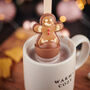 Gingerbread Man Hot Chocolate Spoon, thumbnail 1 of 3