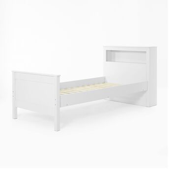 Fraser Single Storage Bookcase Bed With Trundle Drawer, 3 of 6
