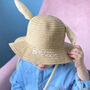 Interactive Personalised Bunny Ears Hat, thumbnail 1 of 4