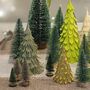 Decorative Bottle Brush Trees Green, Gold Or Silver, thumbnail 5 of 12