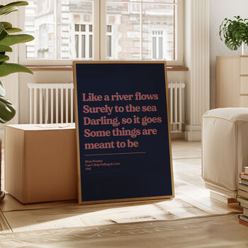 Custom Lyric Print, 5 of 12