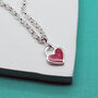 Personalised Sterling Silver Heart Charm Bracelet, thumbnail 9 of 10