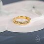 Sterling Silver Ripple Wave Ring, thumbnail 2 of 12