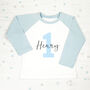 Boys Personalised First Birthday T Shirt, thumbnail 1 of 1