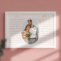 Personalised His And Hers Wedding Vows Photo Print, thumbnail 7 of 7