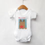 Personalised Rudolph 'My 1st Christmas' Baby Vest, thumbnail 2 of 6