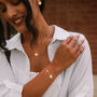 Alena Sun Coin Bracelet, thumbnail 3 of 10