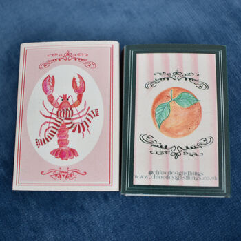 Lobster And Orange Mini Matches, 4 of 7