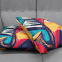 Abstract Jazz Oil Painting Cushion Cover, thumbnail 4 of 7
