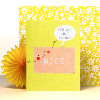 Mini Nice Biscuit Greetings Card, 3 of 5