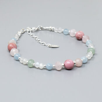 Healthy Pregnancy Gemstone Bracelet, Sterling Silver, 2 of 3