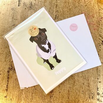 Personalised Hand Drawn Colour Pet Portrait, 5 of 11