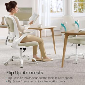 Ergonomic Mesh Office Chair Swivel Desk Chair, 4 of 7