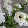 Faux White Flower Arrangement, thumbnail 2 of 5