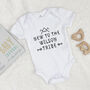 Personalised New To The Tribe Babygrow, thumbnail 9 of 11