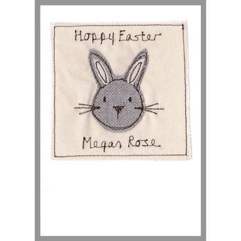 Personalised Bunny Rabbit Anniversary Card, 9 of 12