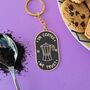 In Coffee We Trust Keyring Coffee Gifts, thumbnail 1 of 7