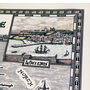 Yorkshire Map Tea Towel, thumbnail 9 of 12