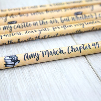 Little Women Quote Pencils, 2 of 7