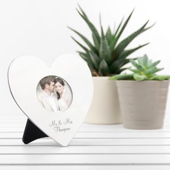 Personalised Heart Photo Frame, 2 of 3