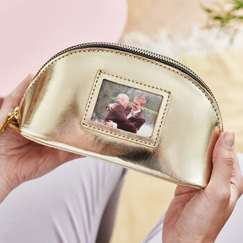 Personalised Make Up Bag With Photo Insert, 4 of 5