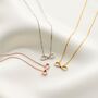 9ct Gold Endless Love Infinity Necklace, thumbnail 1 of 6