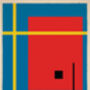 Bauhaus Inspired Abstract Geometric Art Print #08, thumbnail 2 of 2