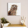 Inky Otter Canvas Gallery Print, thumbnail 4 of 10