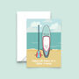 Stand Up Paddle Board Birthday Card For Friend, thumbnail 2 of 3