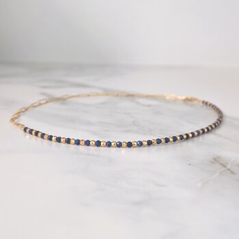The Athena Lapis Lazuli Necklace, 7 of 8