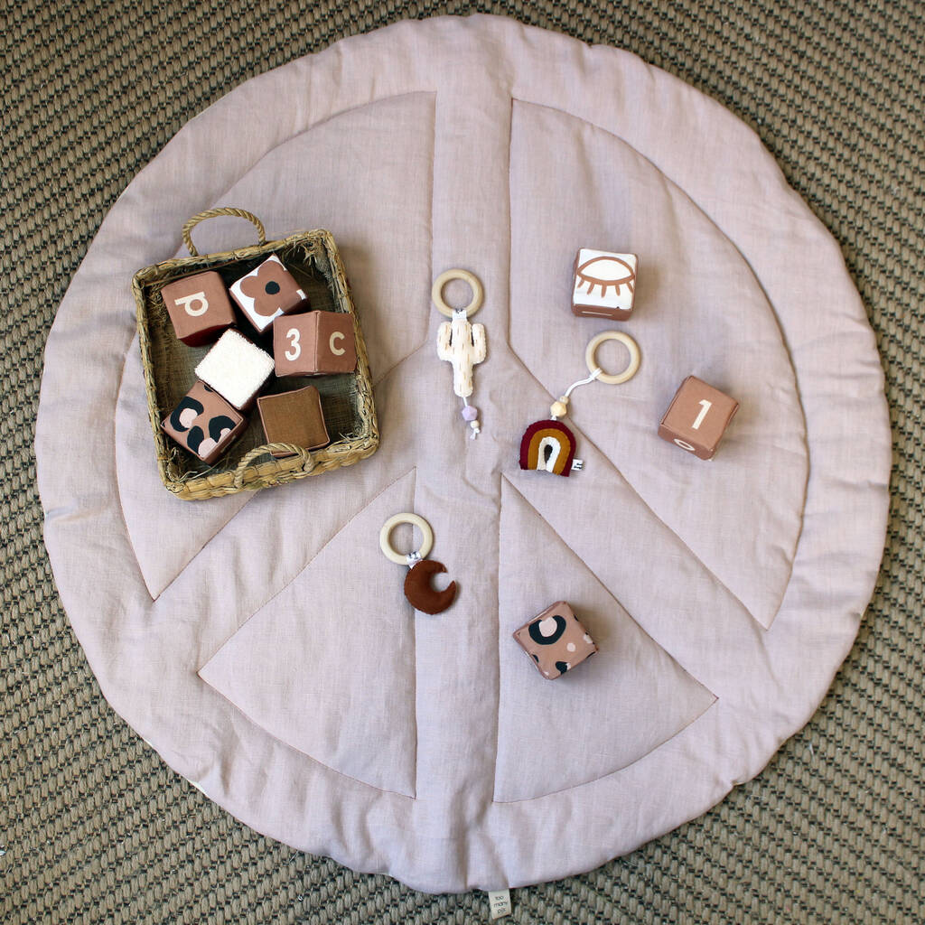 Image of Peace Sign Play Mat