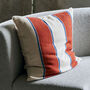 Wide Stripe Cushion, thumbnail 1 of 3