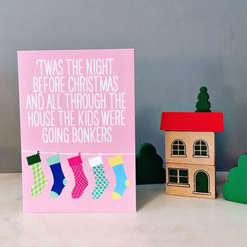 Funny Parenting Christmas Cards, 6 of 10